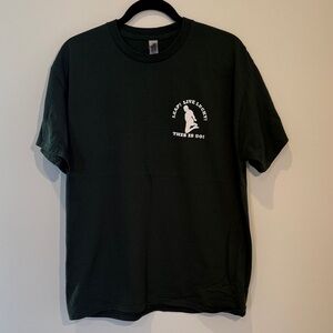Gildan Dark Green Graphic Tee